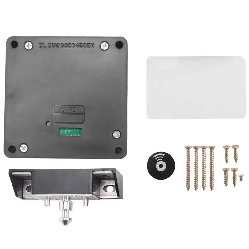 A27F-Smart Wood Door Lock Keyless Invisible Electronic Lock IC Card Ttlock App Unlock Cabinet Locker Furniture Drawer Lock Durab