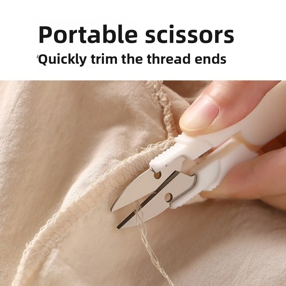 

Dopamine Magnetic Needle Thread Box Hand Sewing Needles Threads Mini Sewing Box Set Partitioned Thimble Hand Sewing Tool Kit