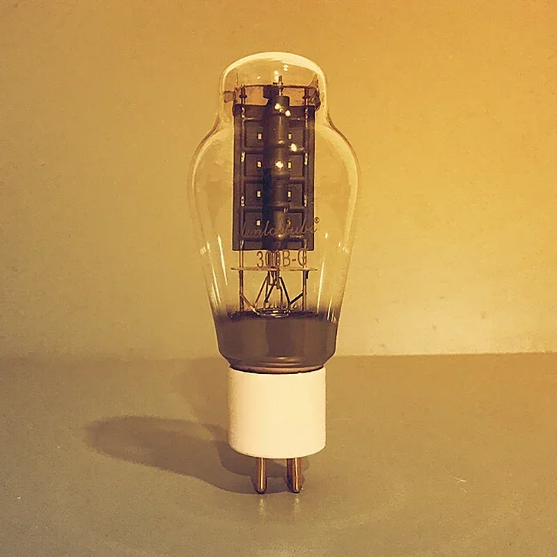 Linlai Tube 300B 300B-L ersetzt JJ EH Golden Lion 300B Original werkseitig passendes Paar für Vakuumröhrenverstärker, HiFi-Verstärker