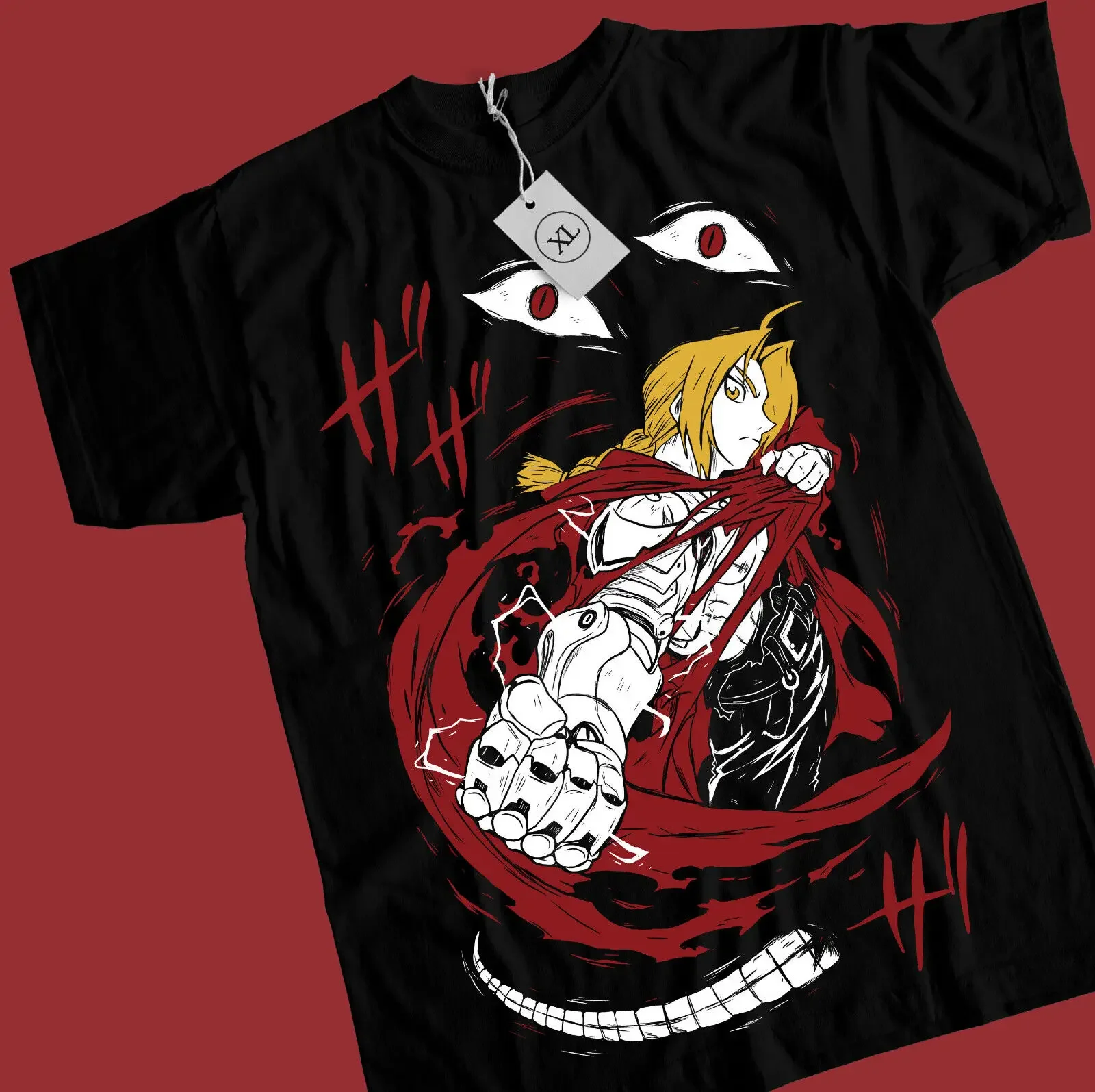Camiseta Fullmetal Alchemist FMA Brotherhood Edward Elric Alphonse Elric