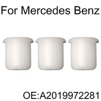 3/6X Rear Boot Trunk Lid Badge Star Grommets For Mercedes Benz C/Glc/Glk/E Class A2019972281