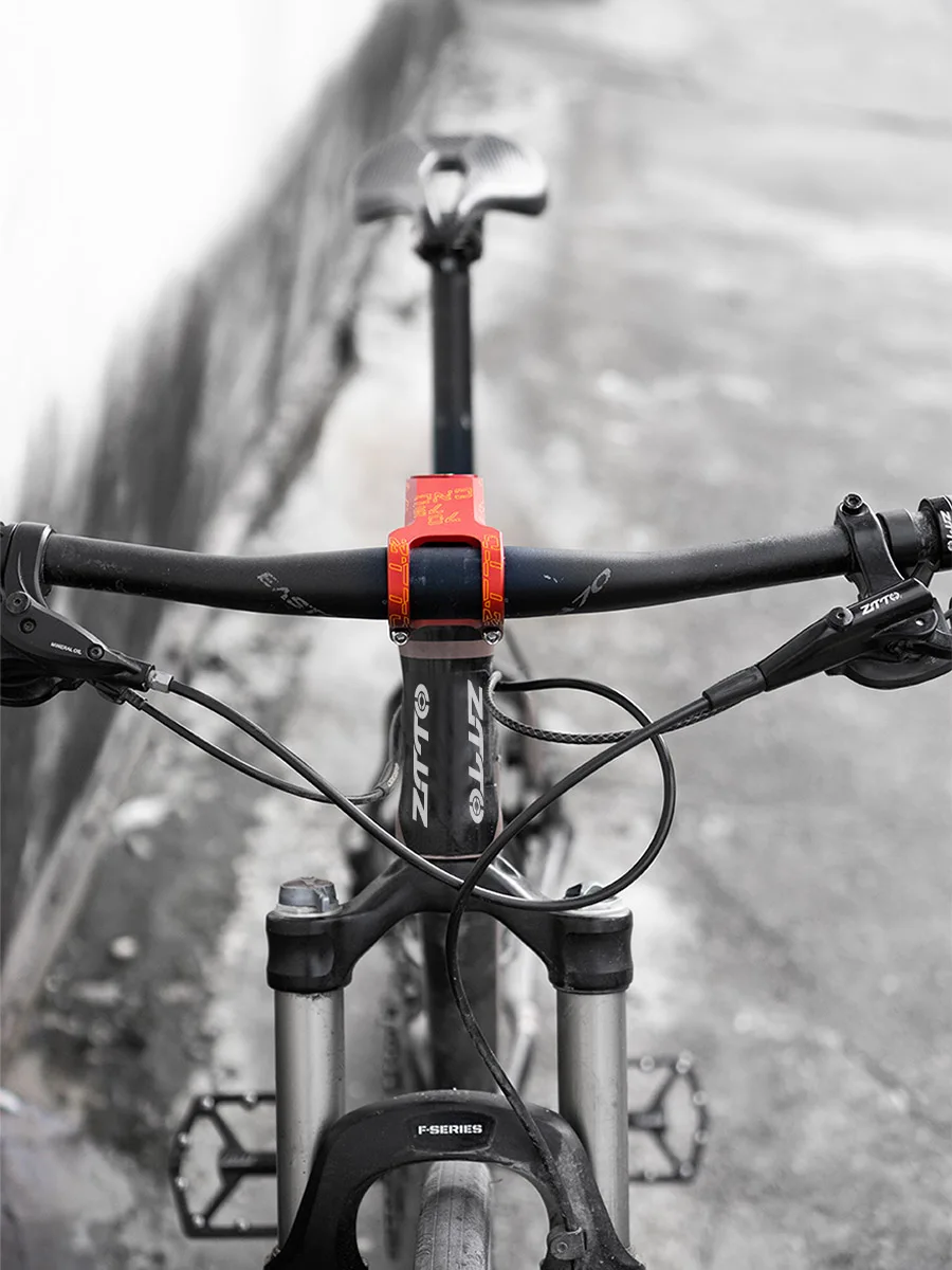 ZTTO MTB XC Racing 17 Grad 25 Aerodynamik-Vorbau 7075 Aluminium CNC-gefertigt, negativer Winkel, leicht, 31,8 mm – Detail 4