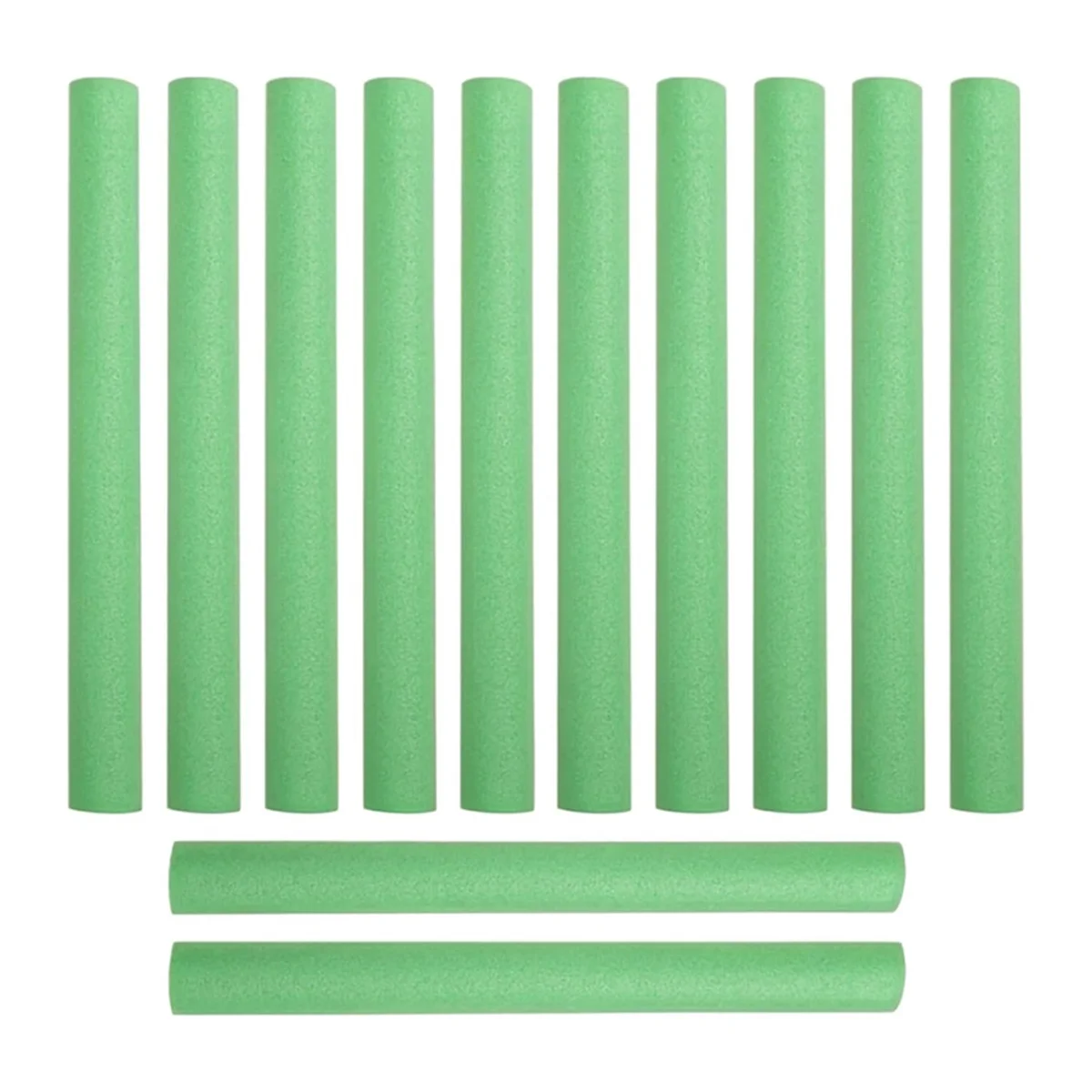 12Pcs Trampoline Pole Foam Sleeves,Trampoline Padding Replacement,Trampoline Protective Sleeves Foam Tubing Green