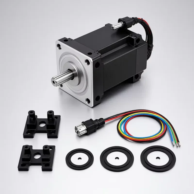 for 100W 750W DC Servo Motor 24V 36V High Torque Brushless Motor for Industrial Automation CNC Machine Robotics 5