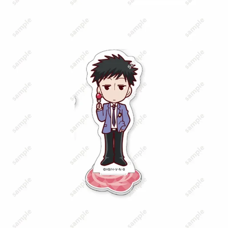 Figura de Anime Ouran High School Host Club Stand Fujioka Haruhi King, modelo de dibujos animados de pie acrílico, placa, adornos de mesa, juguete Cos