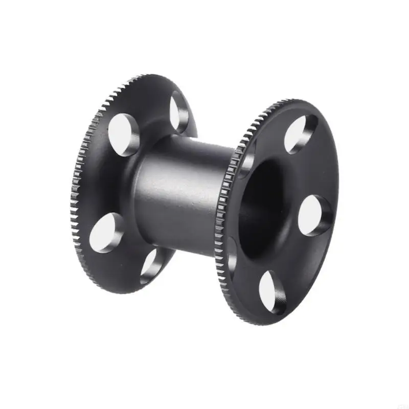 

J78A Heavy Duty Aluminum Diving Finger Spool Reel Guide Line Spool Blank Reel
