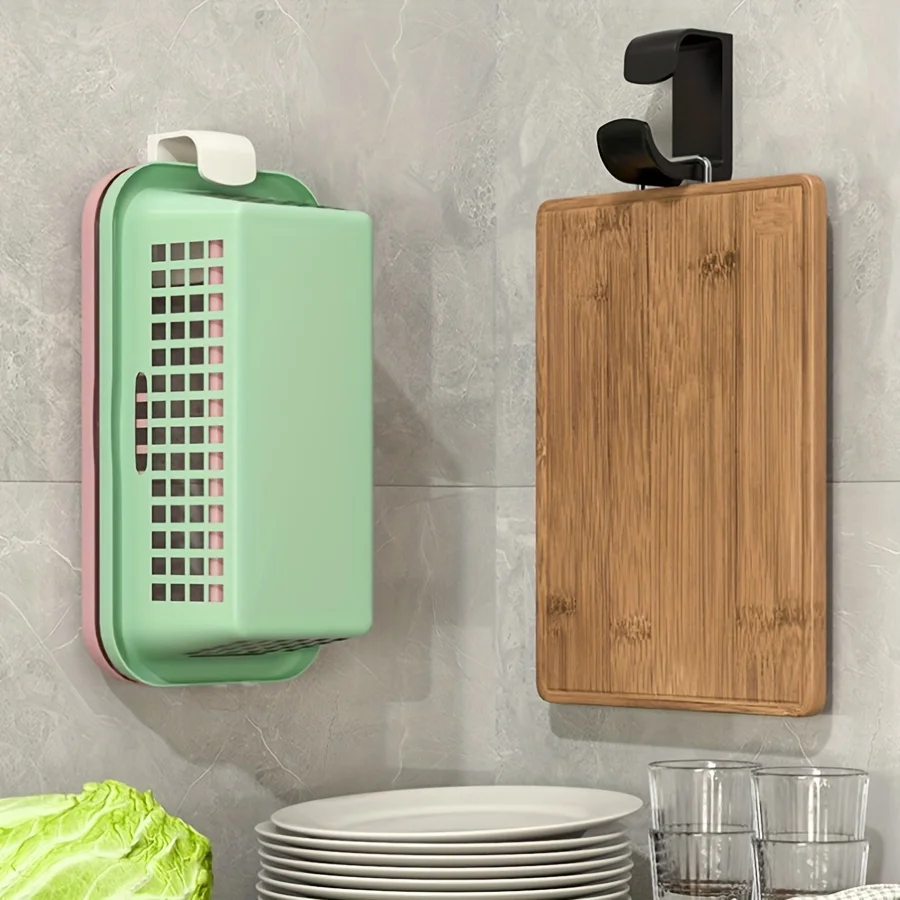 1 Stück Badezimmer-Saughaken für Waschbecken, selbstklebendes Aufbewahrungsregal ohne Bohren, ideal zum Aufhängen von Waschbecken oder zur Organisation von Gegenständen