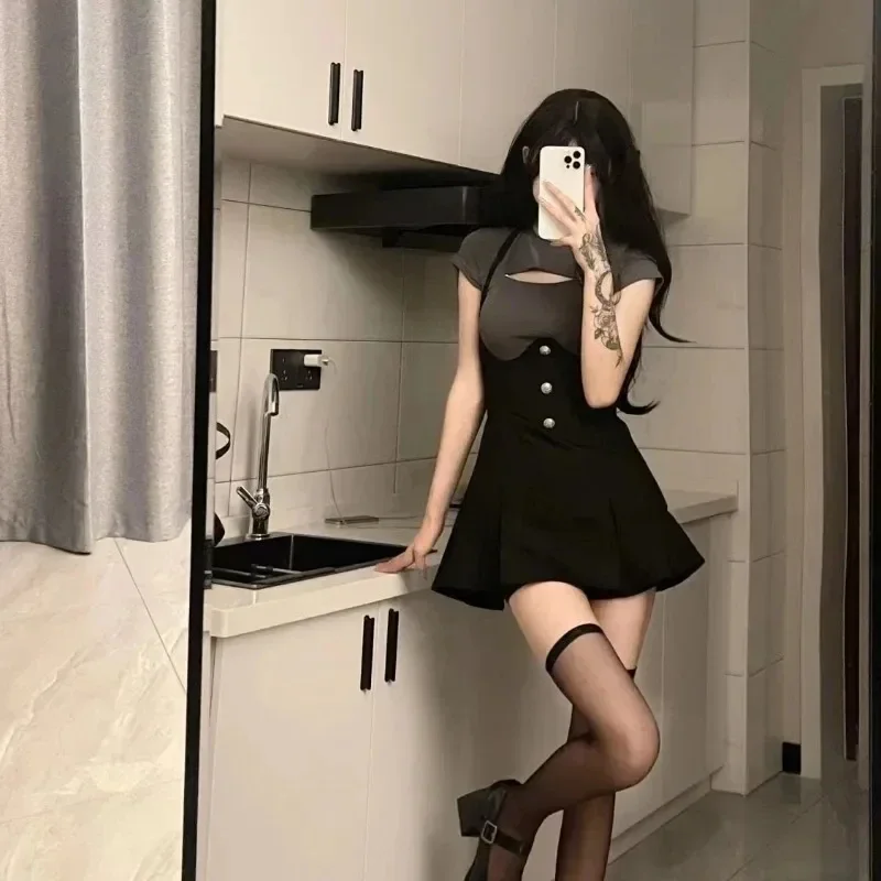 Short Mini Autumn Winter Female Dress Trendy Women\'s Long Sleeve Dresses New In G One-piece On Sales Clothing Cheap Casual Xxl X