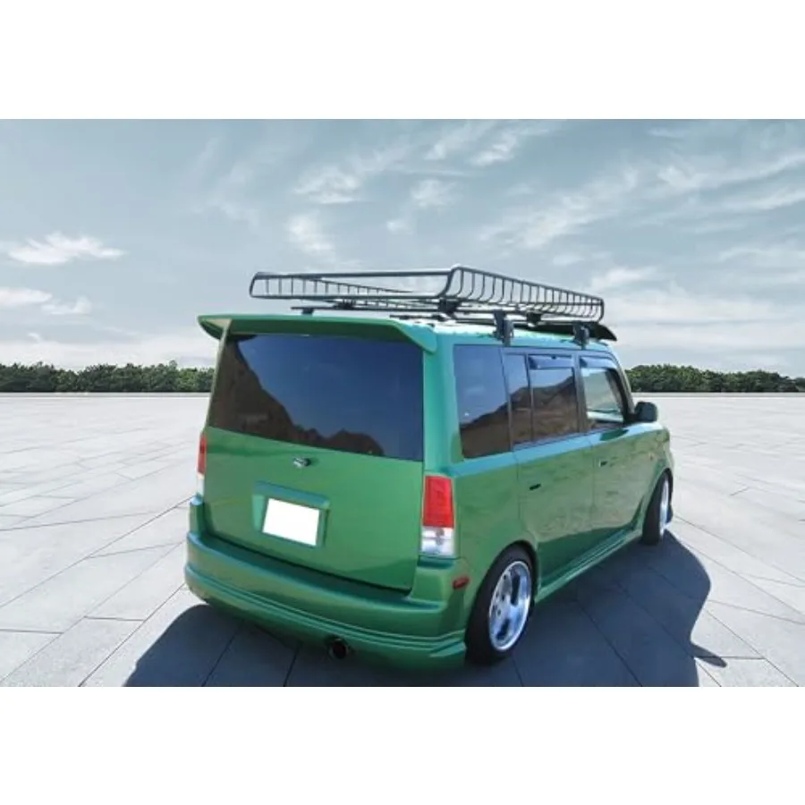 شفة المصد الخلفي متوافقة مع 20032007 SCION XB KStyle PU Black Rear Lip Spoiler Splitter by 2004 2005 2006