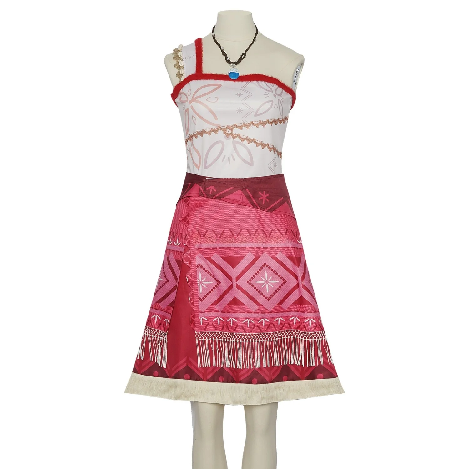 Ocean Wonder 2 Moana Cosplay Costume loween Maui Moana Stage Costume for Children And Adults Quali Ethnic Women's Faion