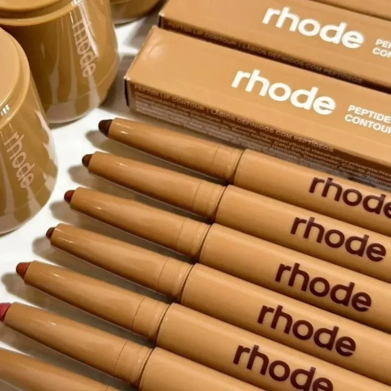 Marca de moda de lujo, lápiz labial péptido de piel, delineador de labios duradero, brillo de labios, mejora de contorno, espejo de maquillaje de labios, Cosméticos de belleza INS