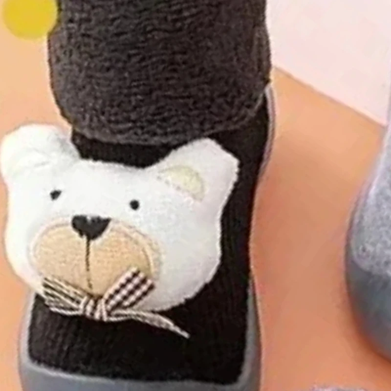 

Thickened Baby Toddler Shoes and Socks in Winter for Baby Floor Socks Non-slip Children's Shoes