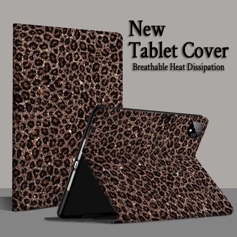 

Retro Leopard Print Lip For Huawei MediaPad 3 12 Air SE M6 M5 Lite Pro 10.4 10.8 11 11.5 12.6 13.2 Inch 5G Tablet Case