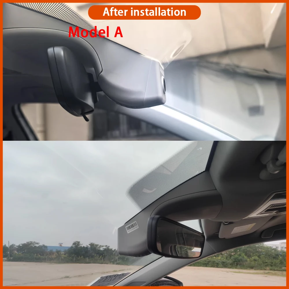 for Volkswagen VW Virtus Polo Sedan Lavida XR Skoda Slavia 2018-2025 Video Recorder 4K DVR Dash Cam Wifi Camera 170° Angle