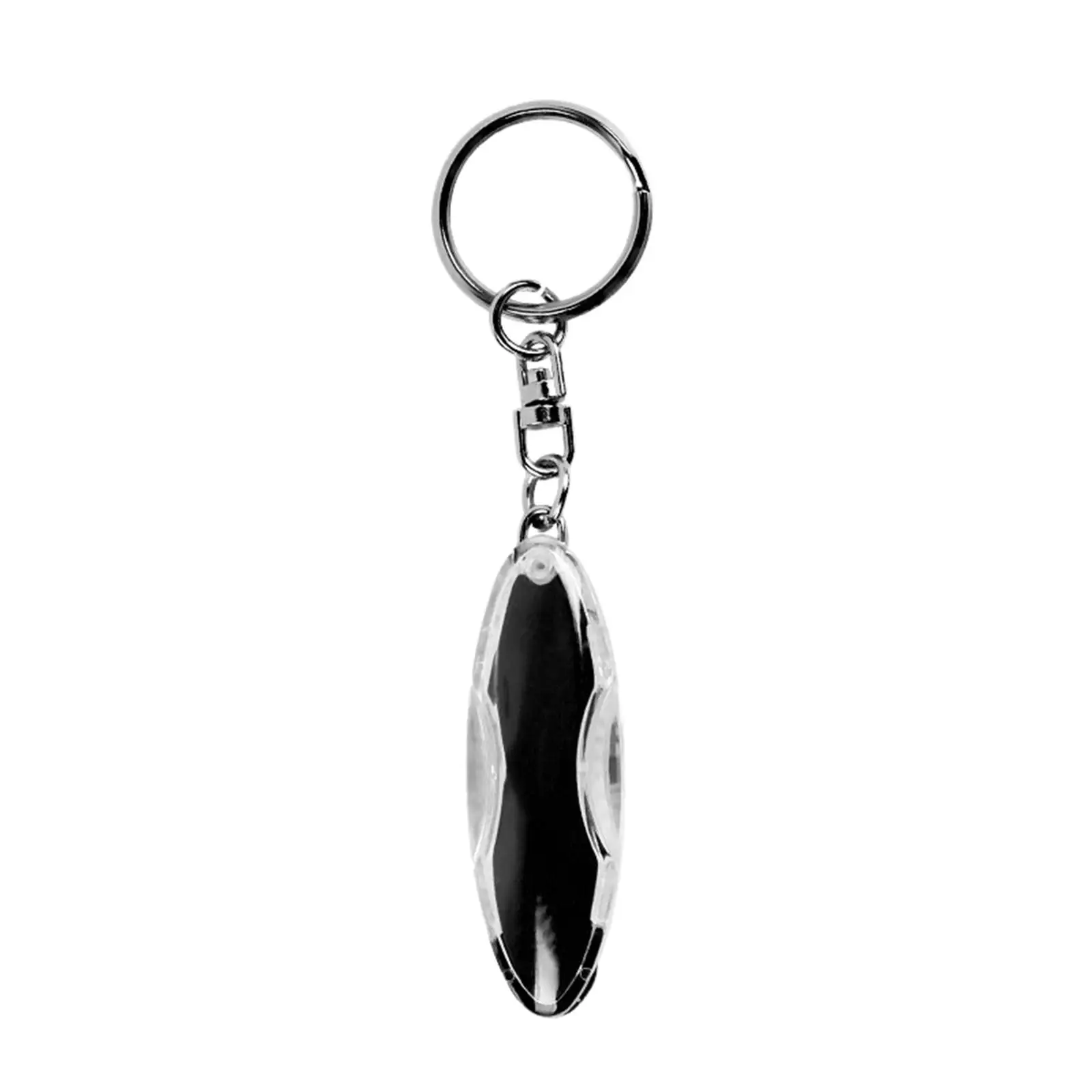 Car Keychain Shock Releaser Conductive Resin Portable Human Body Static Remover Key Holder for Vehicle Interior Accessories