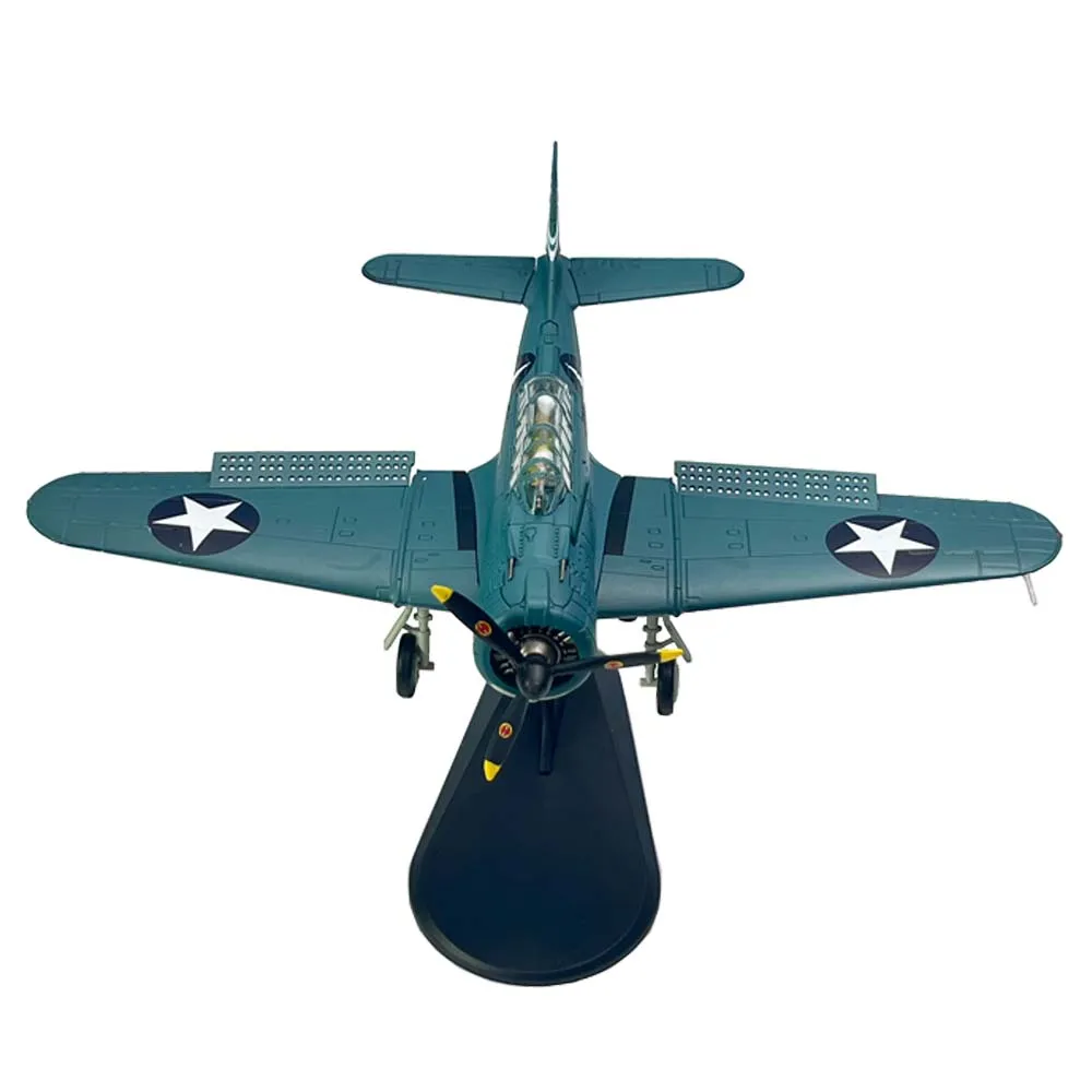 1:72 1/72 Scale WWII SBD Midway Dauntless Dive Bomber Battle Finished Diecast Metal Plane Aircraft Military Model  Gift Toy