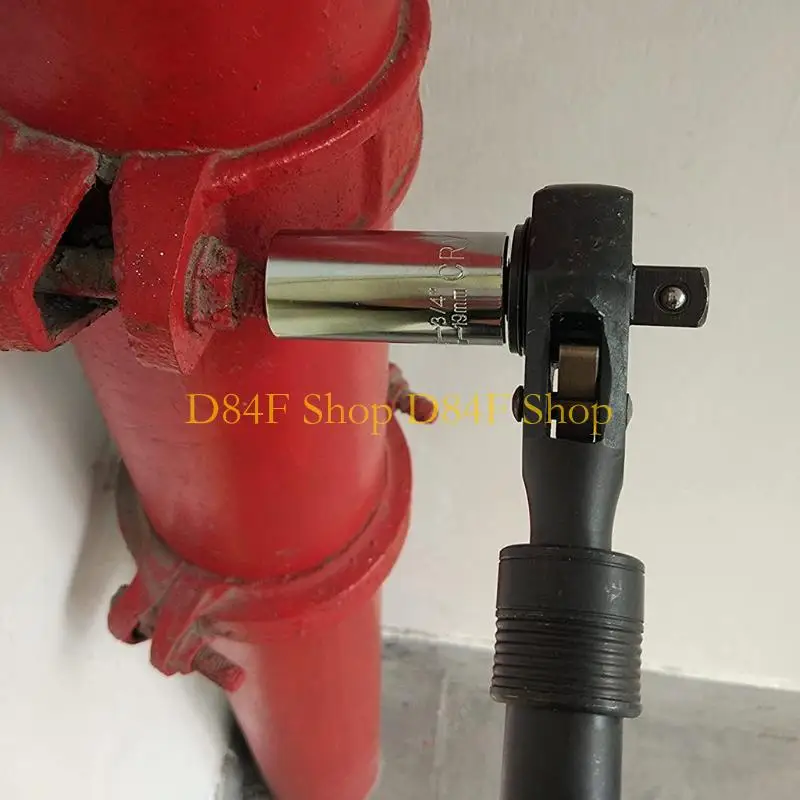 

D84F Telescopic Ratchet Wrench Gift for DIY Work and Family Easy to Carry