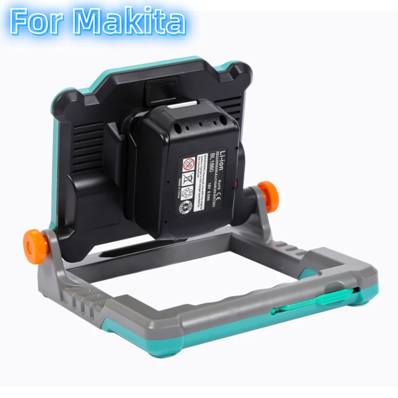 

Led lamp Outdoor Power Tool 14.4V 18V Li-ion Battery BL1430 BL1830 Supply 60W LED working lamp For Makita outdoor light