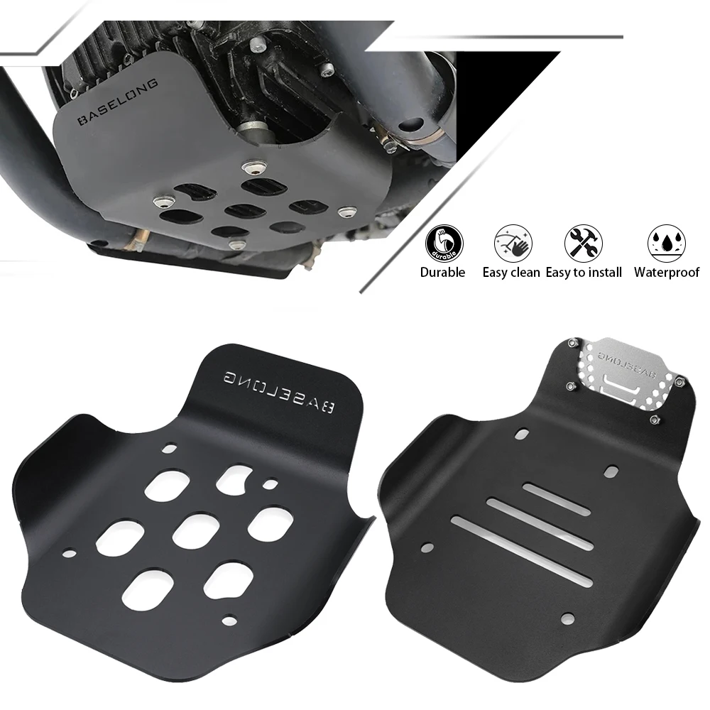 

2024 For Moto Guzzi V9 Bobber V7 850 Stone V7 Special Custom Engine Bottom Cover Bumper Guard Skid Plate 2020-2021 2022 2023