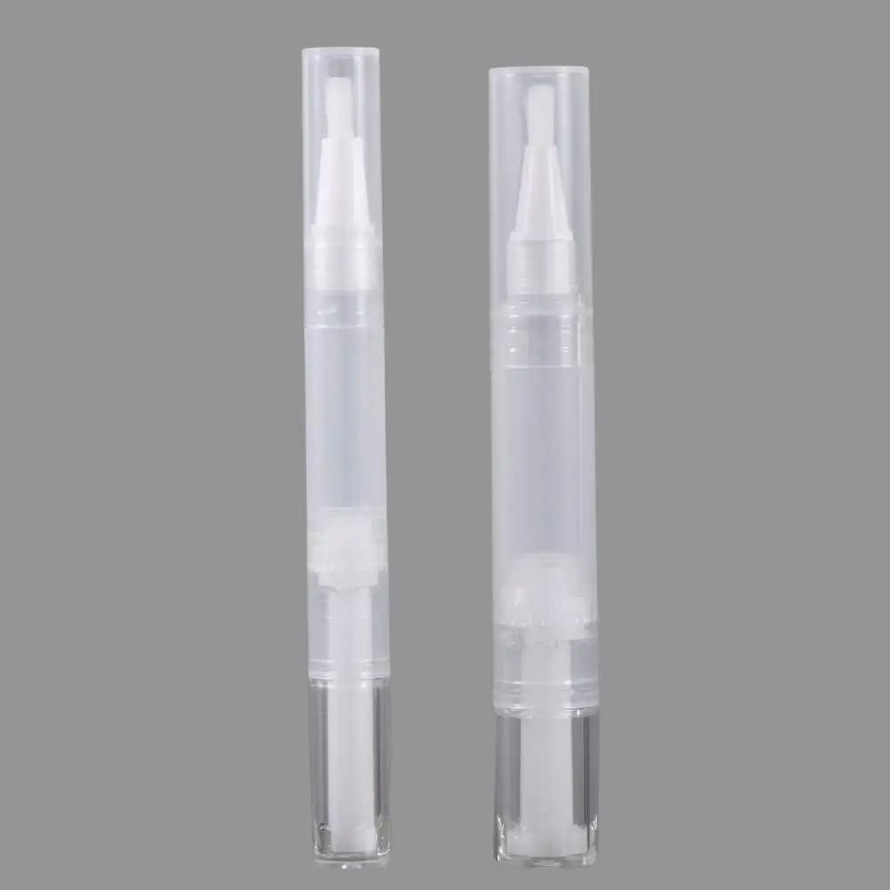 Makeup Tool Gloss Container Rotating Repacking Vacuum Pen Transparent Twist Pen Empty Nail Oil Pen Travel Cosmetic Container