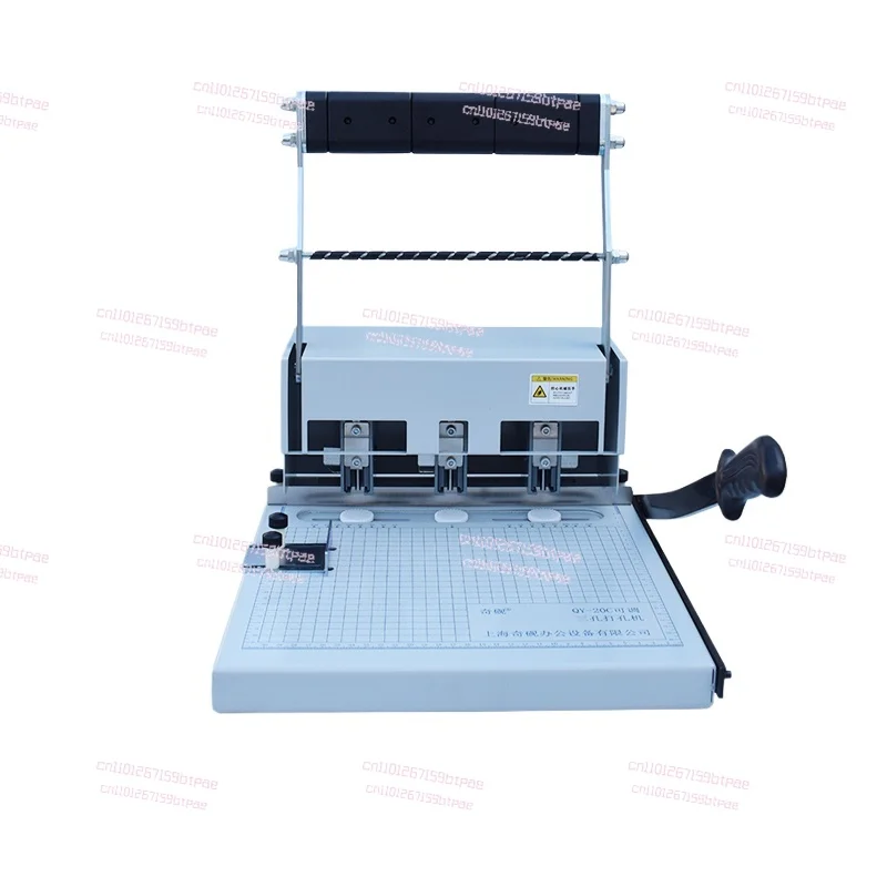 

Three-hole punching machine Personnel file Adjustable hole spacing Binding machine Court binding machine case file