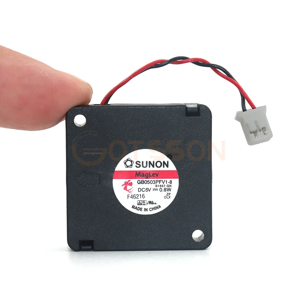 

+3010 для sunon GB0503PFV1-8 5 В 0,8 Вт 2-проводной вентилятор 3 см 30*30*10 мм 30 мм