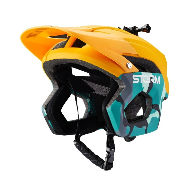 

Spanish storm mountain bike DropFrame Off-Road AM Half Helmet Enduro Ultra Light Breathable 3/