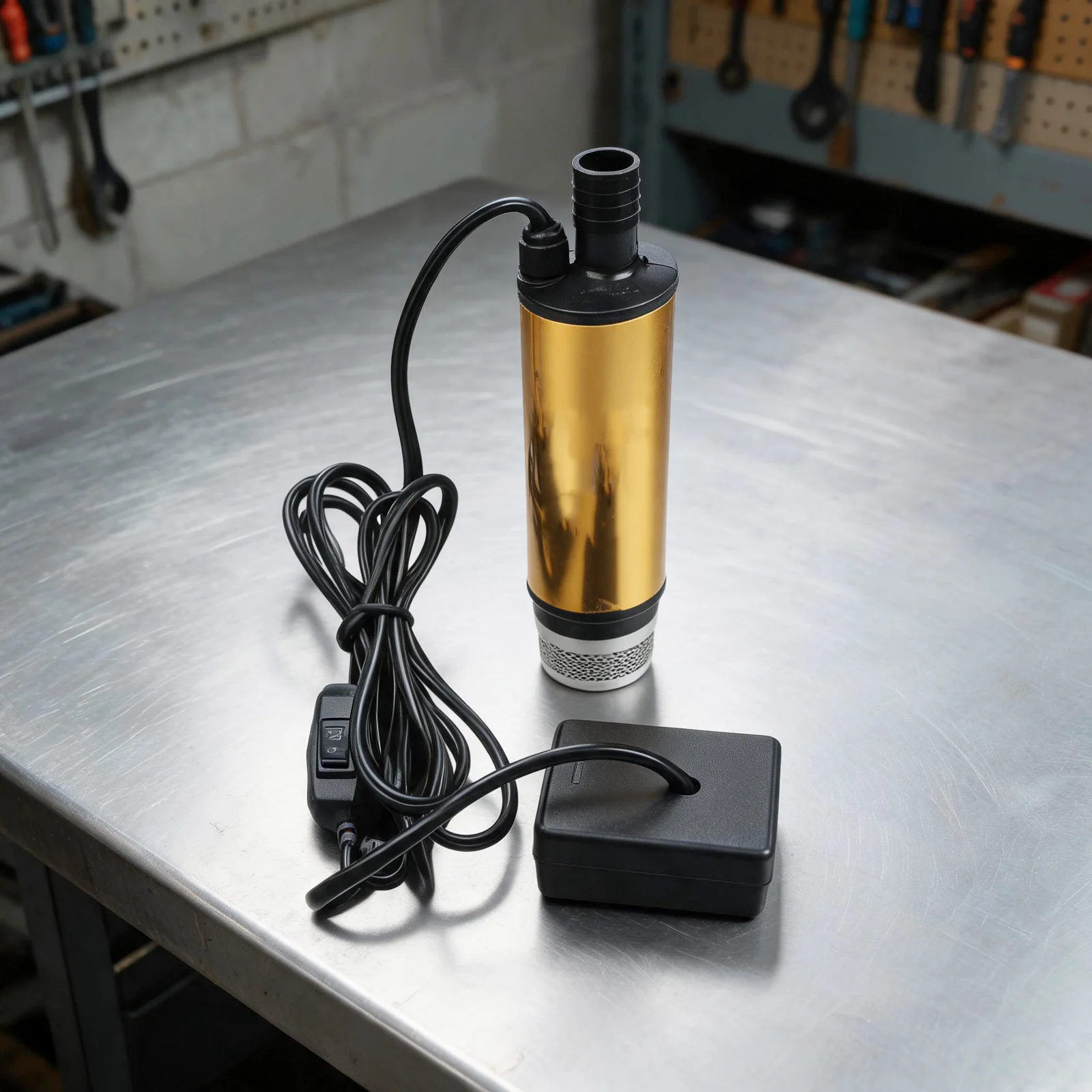 

Compact Electric Oil Transfer Pump Electric Oil Pump Electric Oil Pump Small 51mm Fuel Pump Flow Rate 30-50 Liters