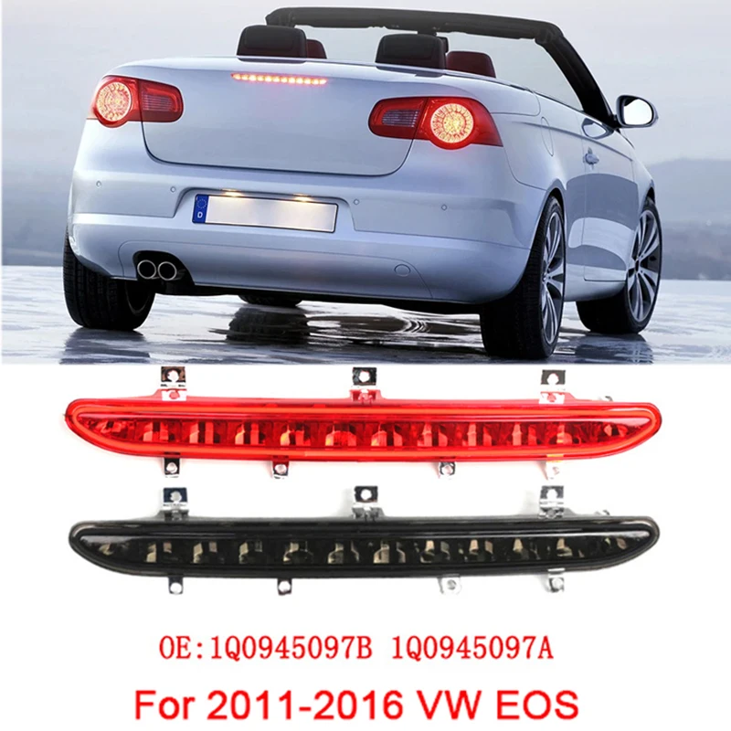

Для 2011-2016 VW EOS 1Q0945097B 1Q0945097A задний стоп-сигнал для предотвращения столкновений задний предупреждающий стоп светодиодный сигнальный фонарь