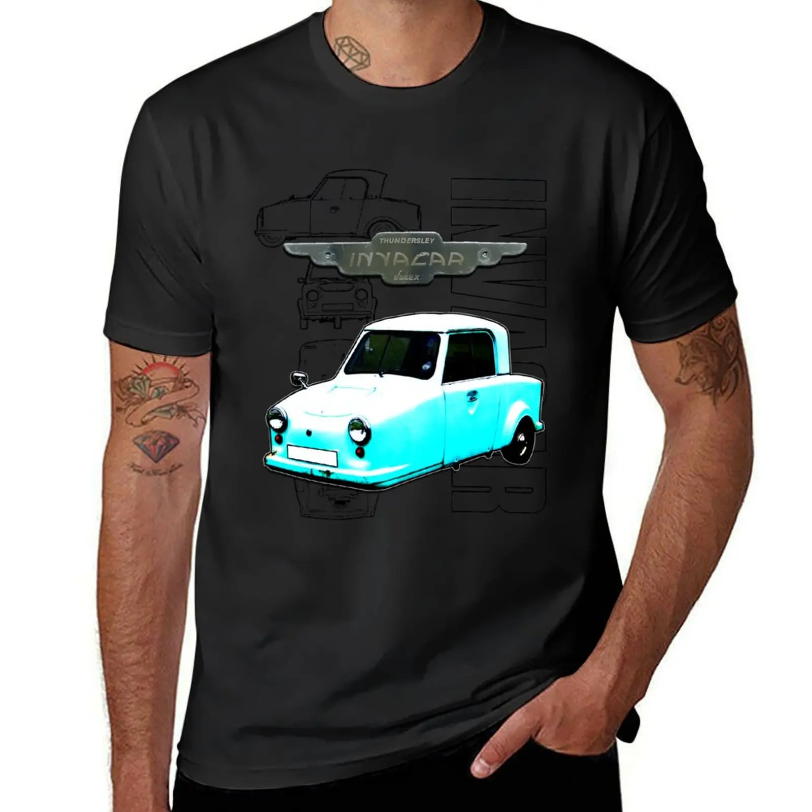 

AC THUNDERSLEY INVACAR T-Shirt Aesthetic clothing valentines clothes vintage clothes kawaii clothes t shirts for men cotton
