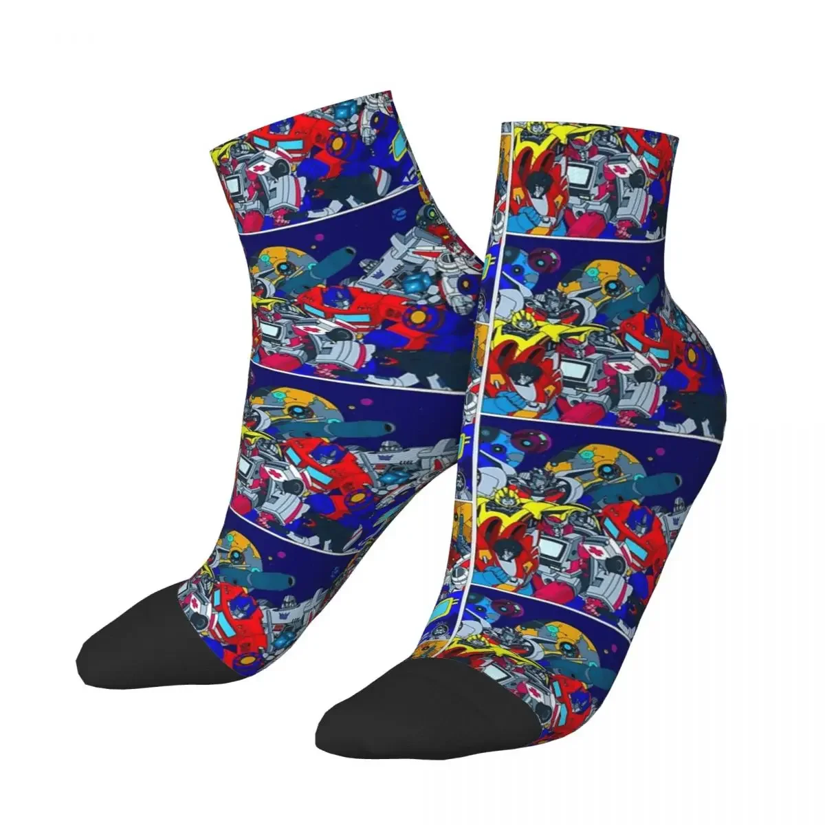 Transformers Socks Harajuku Super Soft Stockings All Season Socks Accessories for Unisex Christmas Gifts