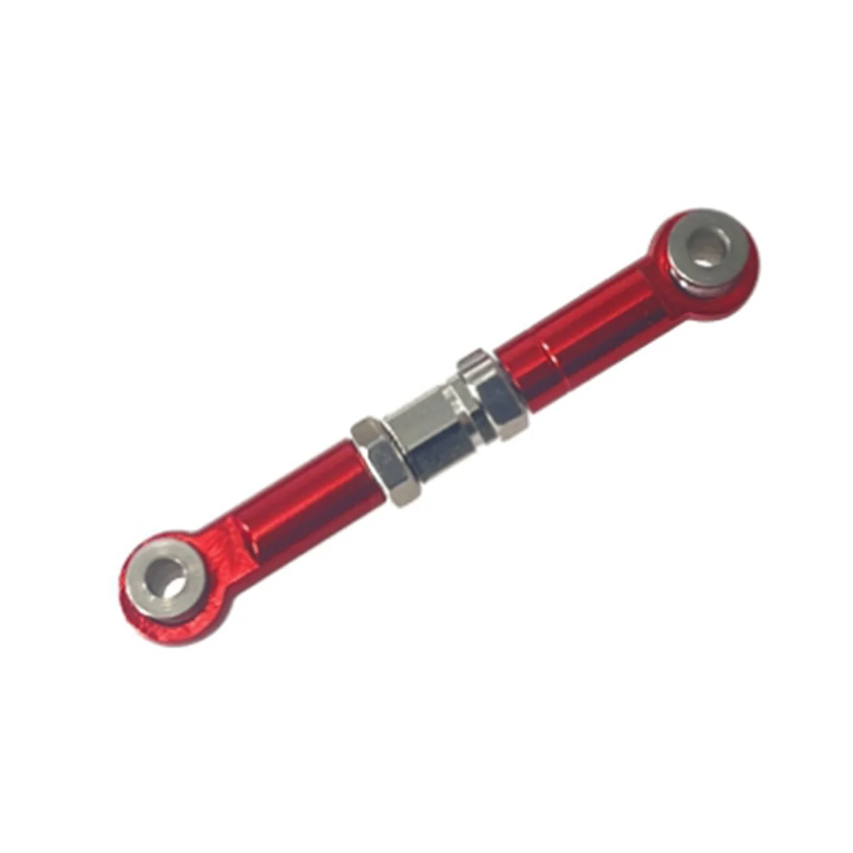 RC Car Metal Upgrade Accessories Steering Rod for MJX Hyper Go 1/14 14209 14210 H14BM RC Car Upgrade Parts(Red)