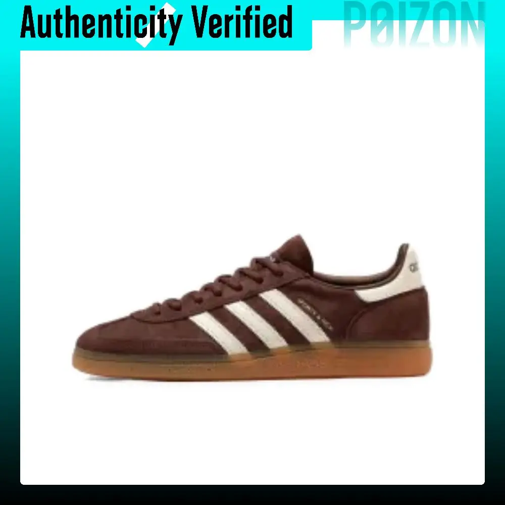 SPORTY & RICH X Adidas Originals HANDBALL SPEZIAL Skate Shoes Unisex Low-top Umber IH2612