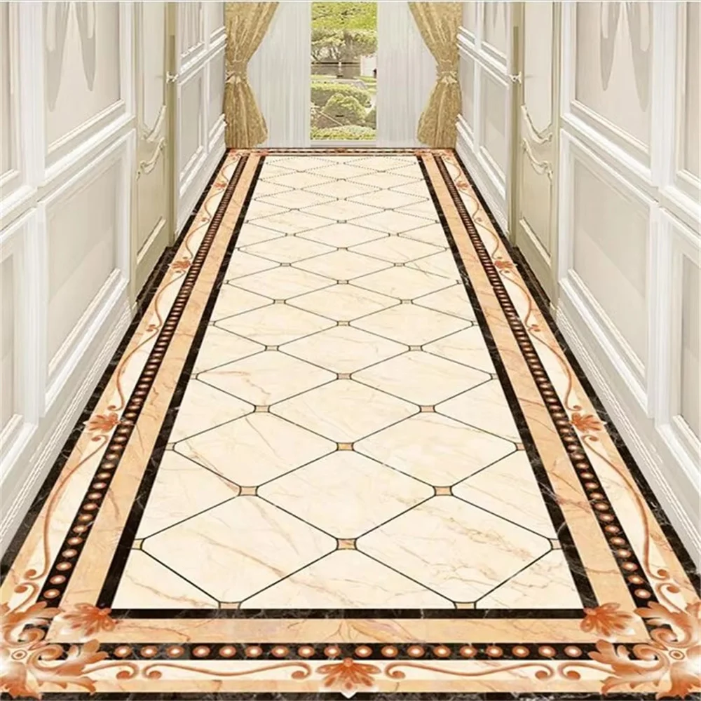 

Пользовательский пол 3D обои мраморная плитка паркет рельеф самоклеящийся пол золото розовый камень узор мозаика трехмерная живопись