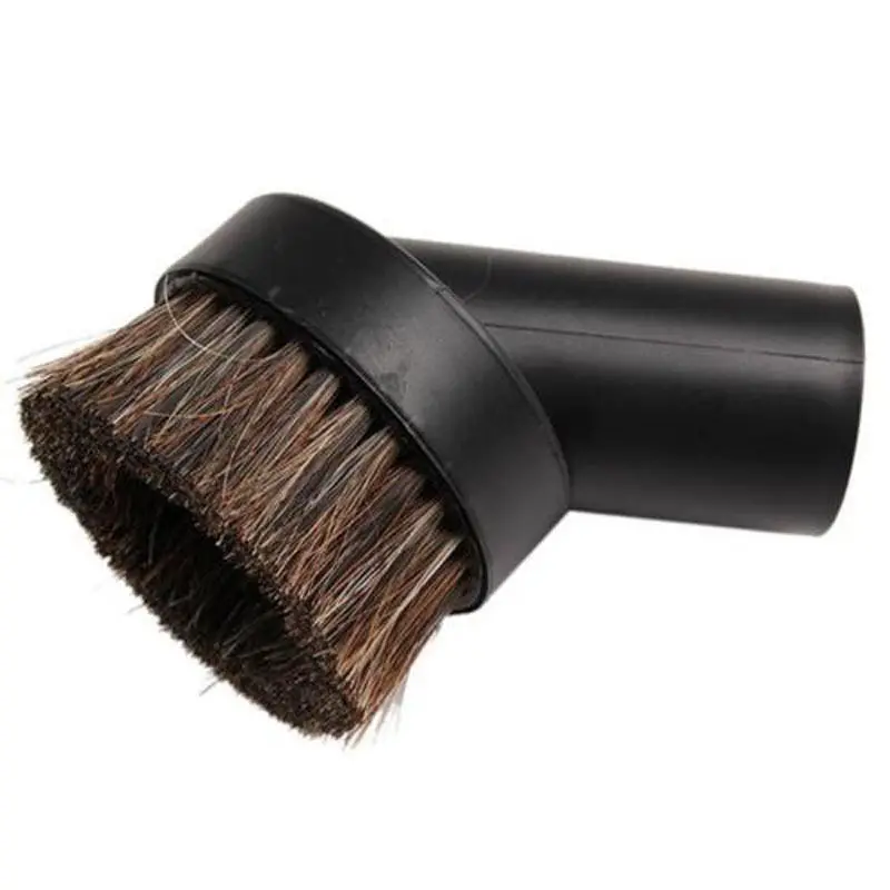 32mm Home Horse Hair Dusting Brush Dust Clean Tool Attachment Vacuum Cleaner Round Cleaning Brushes Dust Brush Shop Vac Tool