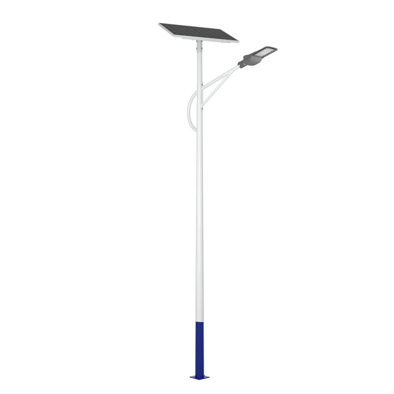 

Solar street light outdoor 6m conch arm led waterproof lighting