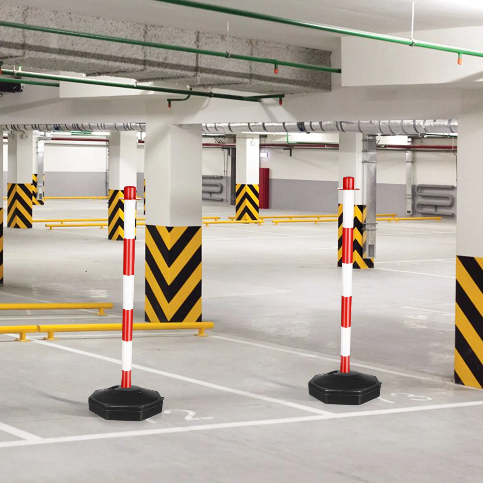 poteau-de-signalisation-de-circulation-cone-de-signalisation-colonne-de-signalisation-delimiteur-de-zone-elastique-de-precaution-higiant