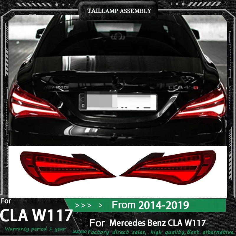 

Cae Rear Lamp for BENZ W117 CLA LED Tail Light 2013-2019 CLA180 CLA220 CLA260 Rear Fog Brake Turn Signal Automotive Accessories
