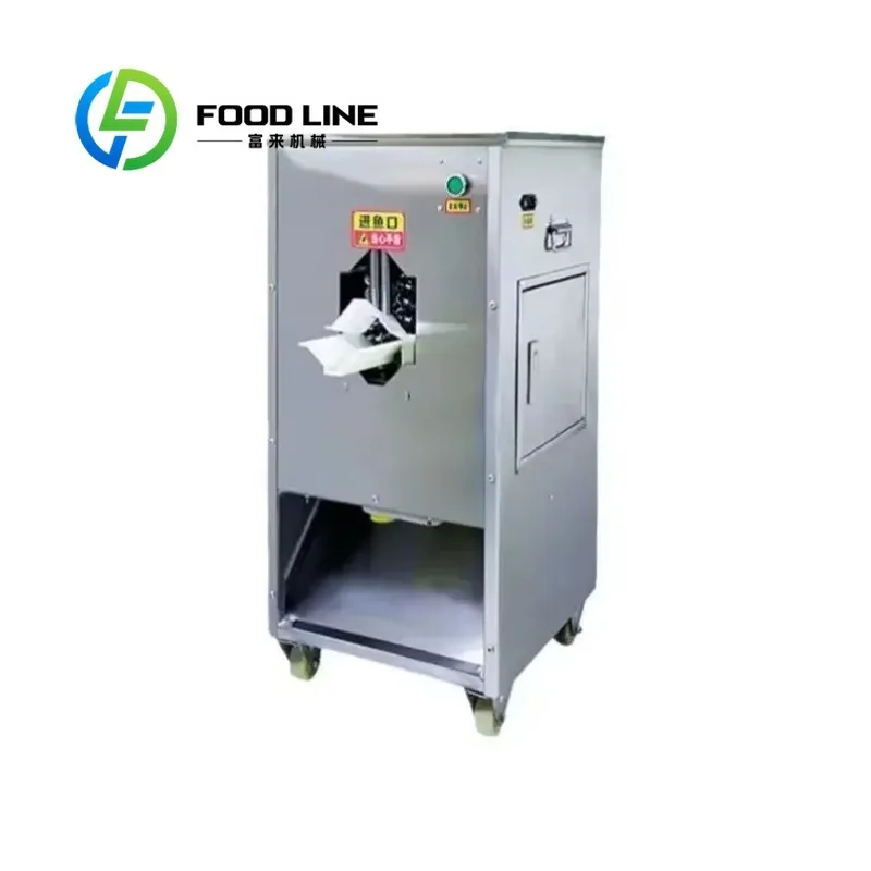 Scale Removal and Belly Opening Machine, Commercial Small Fish Killing Machine, Fish Slaughtering and Visceral Removal Machine