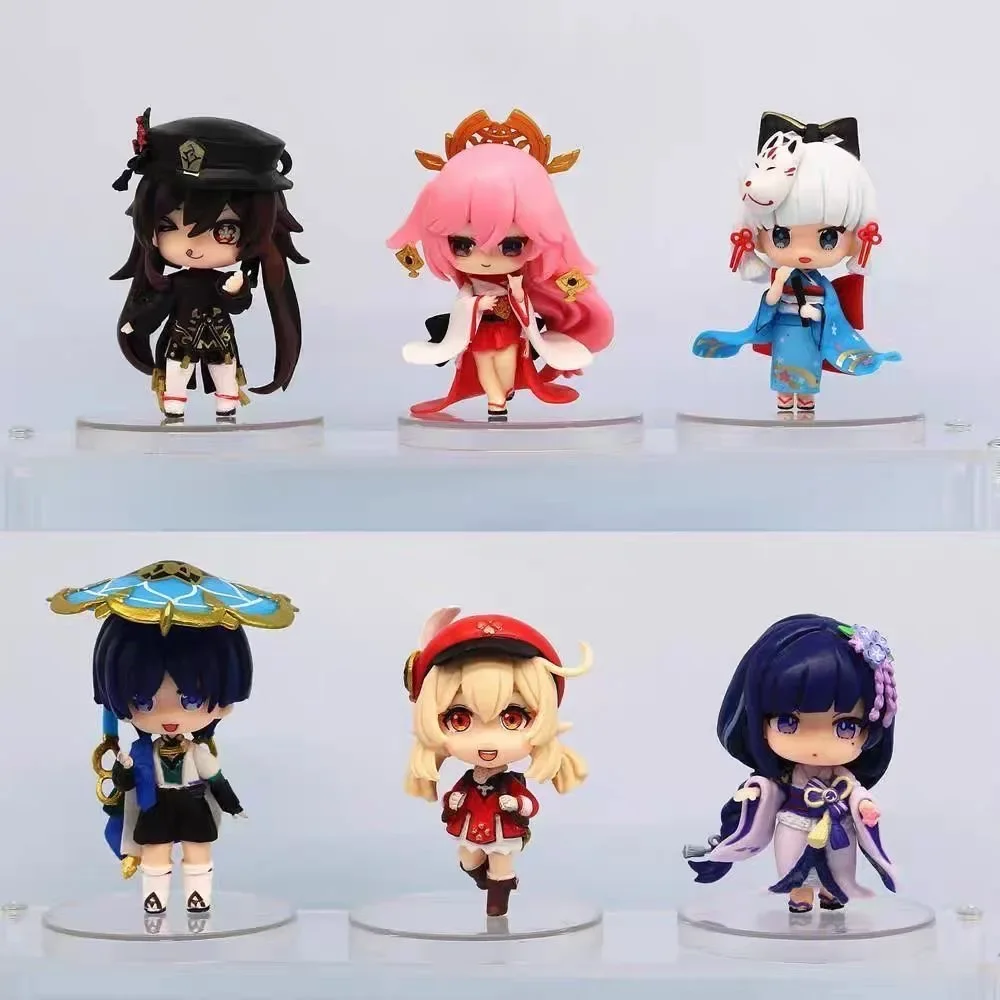 

Q версия Genshin Impact General Thunder и Lightning, рассеянный солдат, изготовлен из восьми грецких орехов, от Keli