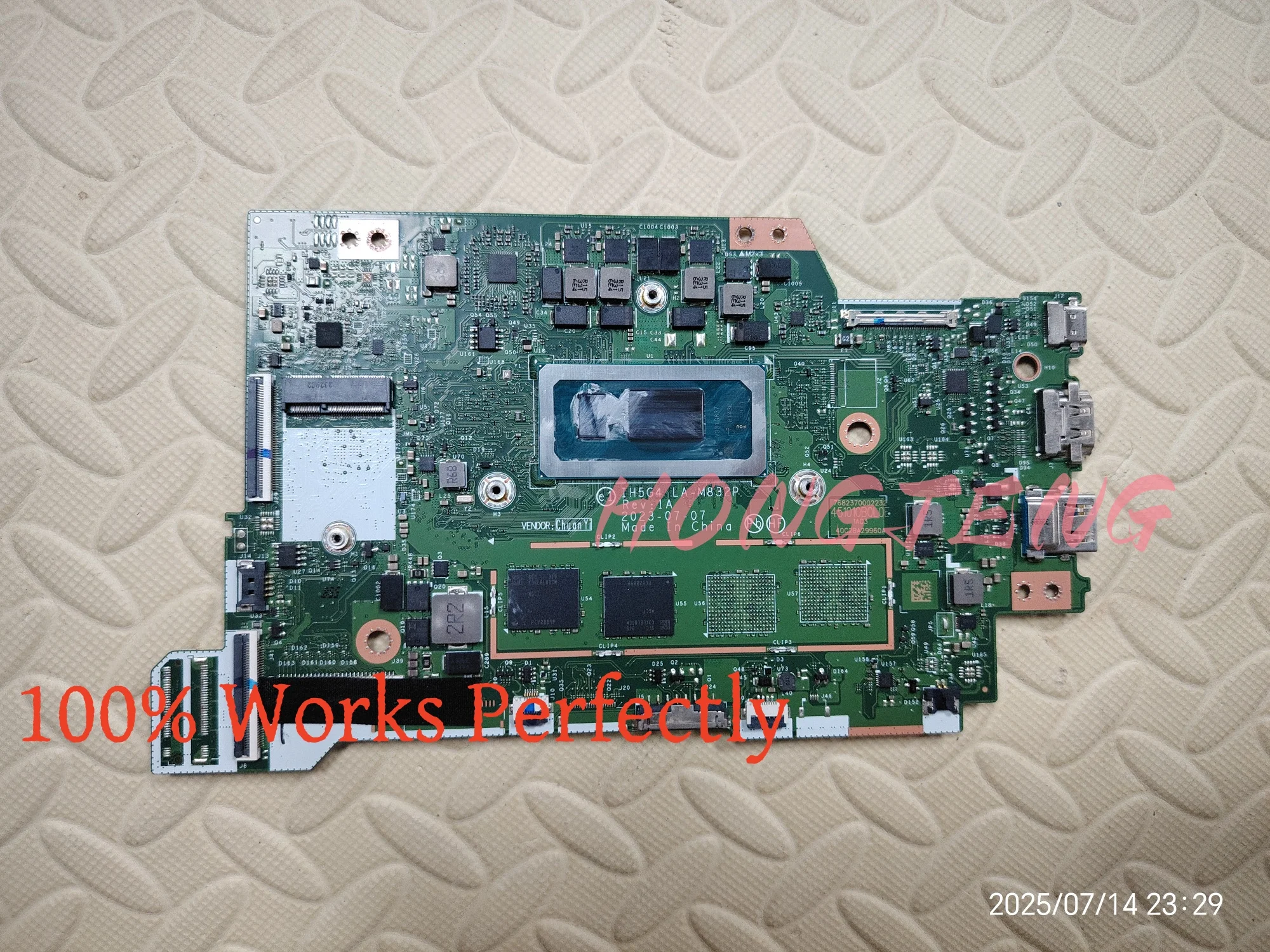 

Оригинальная материнская плата для ACER CHROMEBOOK PLUS 515 CB515-2H LA-M832P CORE I3-1215U, 8 ГБ ОЗУ NB.KPB11.001, протестирована, быстрая доставка