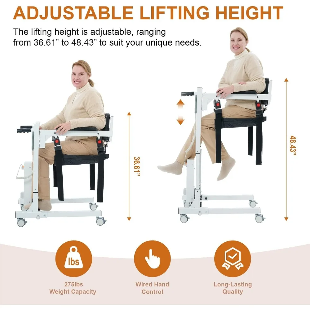 رفع كرسي متحرك كهربائي محمول للعناية بالمنزل وكبار السن