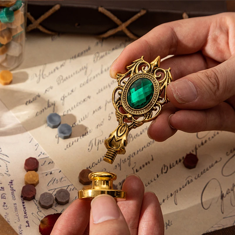 Exquisite Vintage Hand Shank W - Wax Seal Stamp Kit review and price