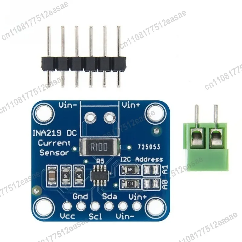 5PCS INA219 I2C Bidirectional Current Voltage Power Monitor Sensor Module Zero Drift DIY