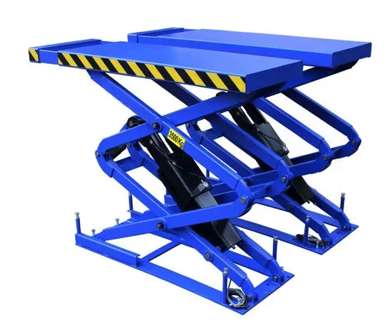 good quality 3T  inground scissor car lift/ car hoists for sale  with  CE certificate