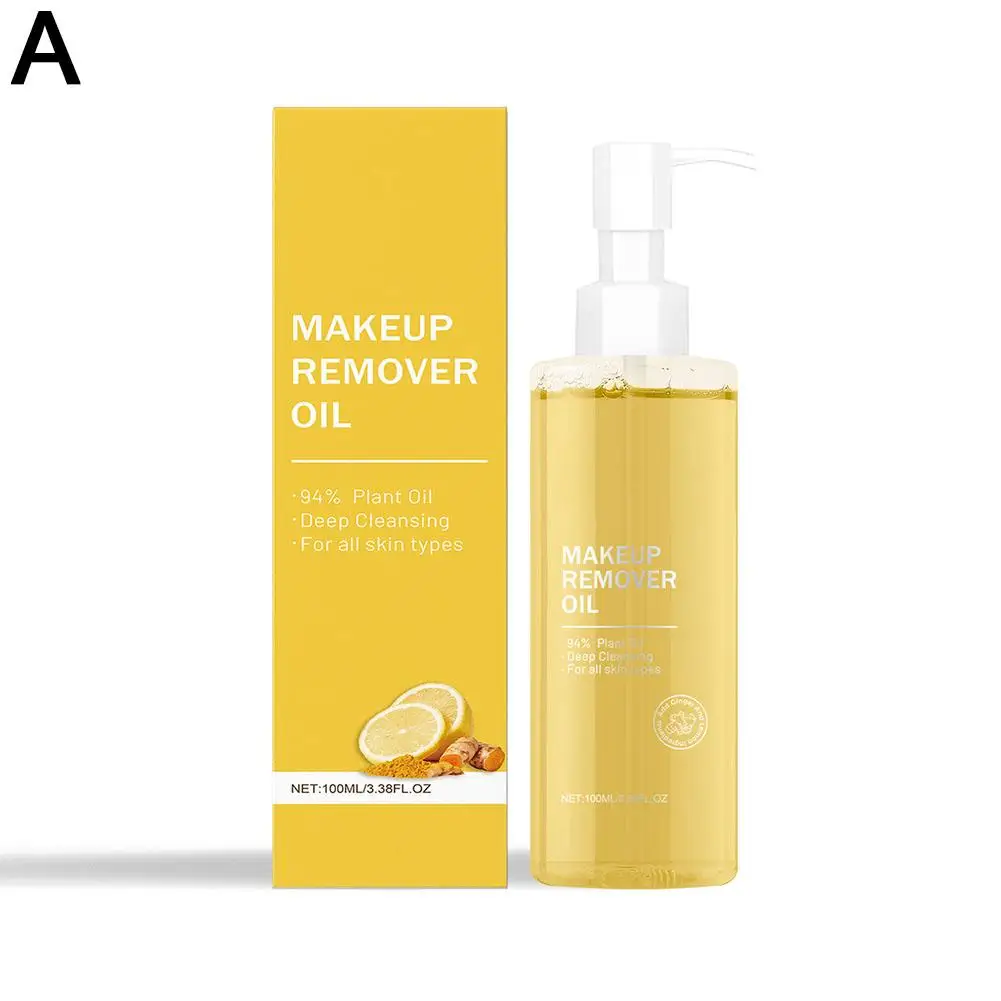 Ginger Lemon Makeup Remover Kurkumowe płatki oczyszczające Ginger Lemon Odświeżające, ciasne urządzenie do demakijażu i czyste, delikatne, nie Z6E4