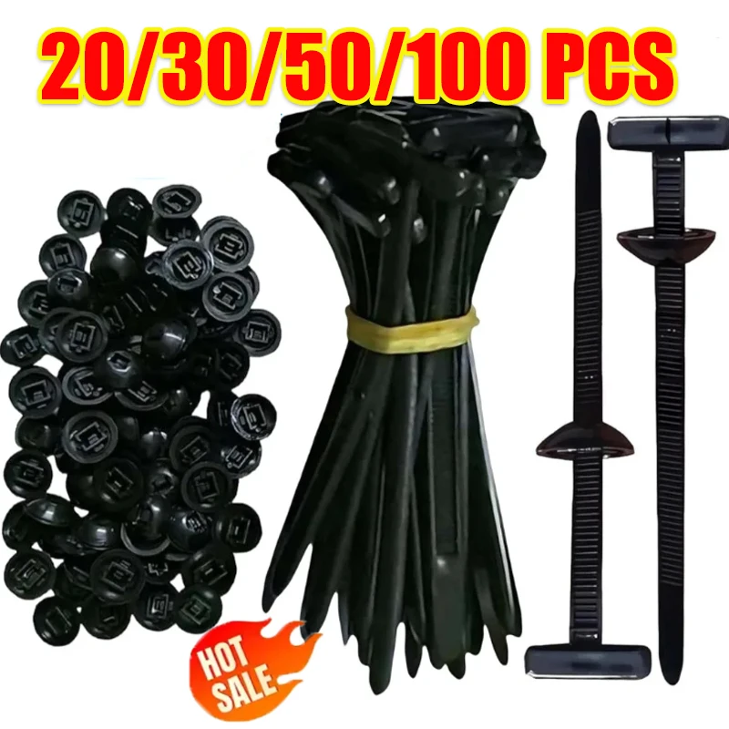 

Nylon Universal Cable Tie Fasteners Heavy Duty Self-Locking Nylon Cable Ties Multifunctional Plastic Cable Holders Auto Parts