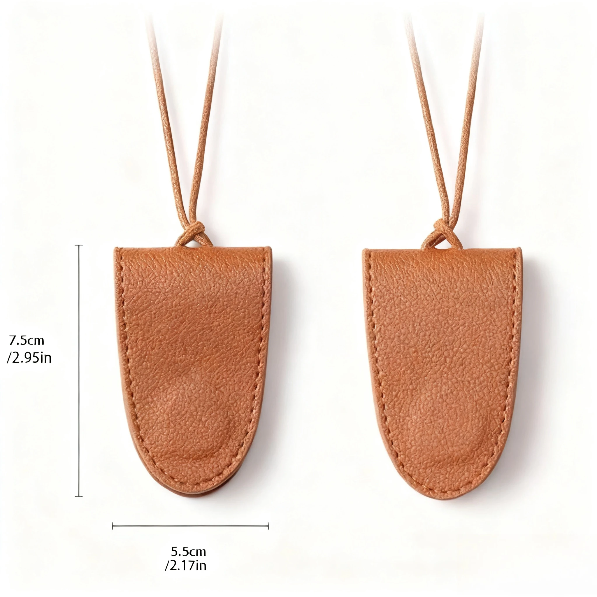 جديد المحمولة النظارات الشمسية حالة بو الجلود المغناطيسي الرقبة نظارات معلقة حقيبة قلادة العصرية نظارات كليب قلادة التبعي