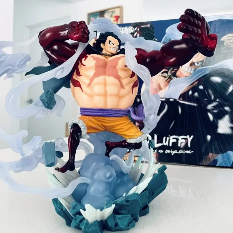 Original Genuine Bandai Figuart Zero Fz One Piece 21cm Luffy  Pvc Anime Figurine Models Decorations Collections Toys Gifts