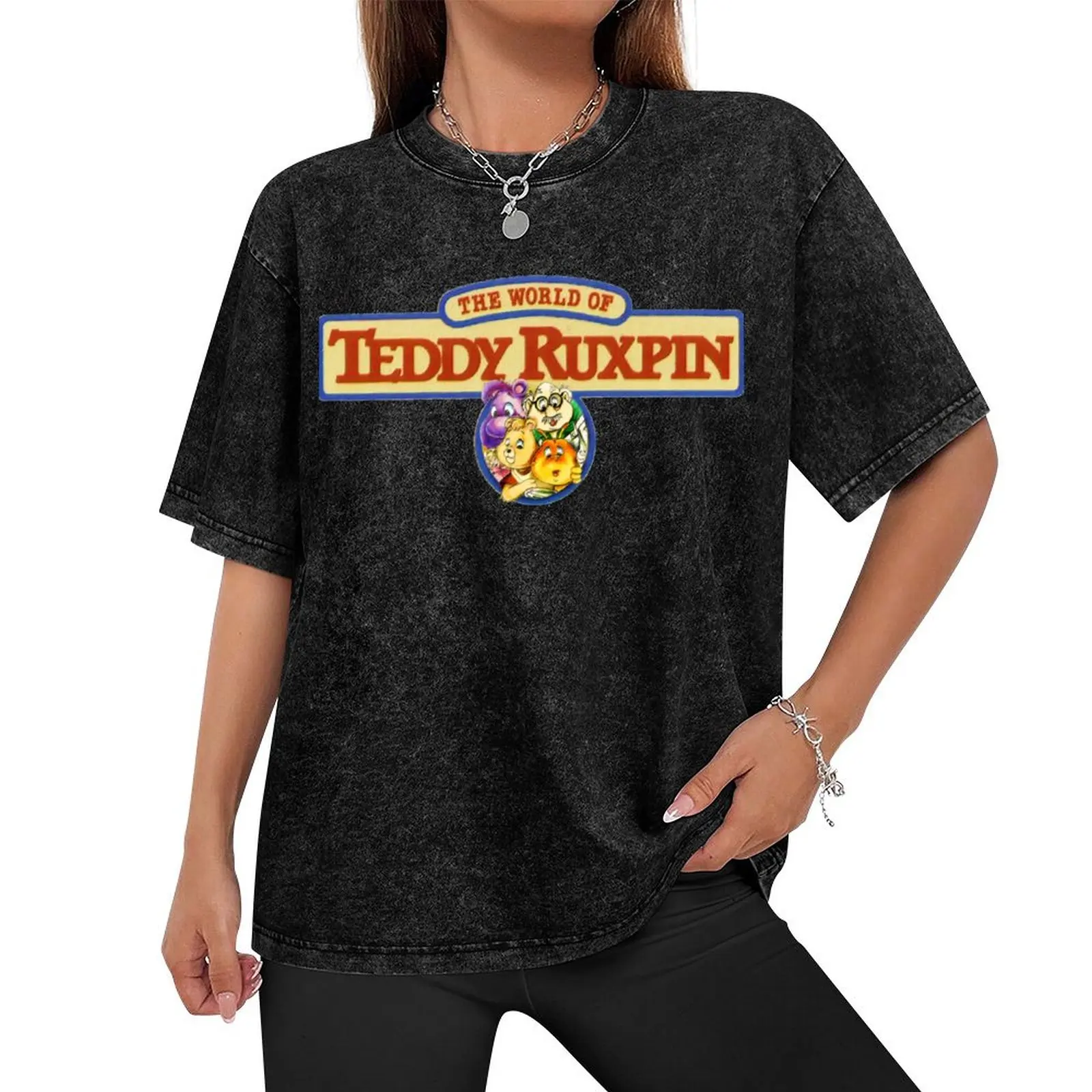 Teddy Ruxpin Group Logo T-Shirt vintage clothes vintage t shirts men t shirt